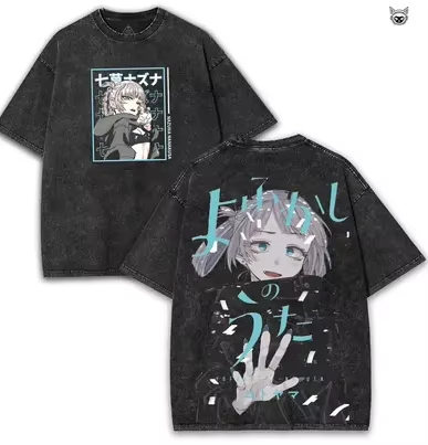 Fashion Street Night - CALL OF THE NIGHT Gewaschenes T-Shirt,