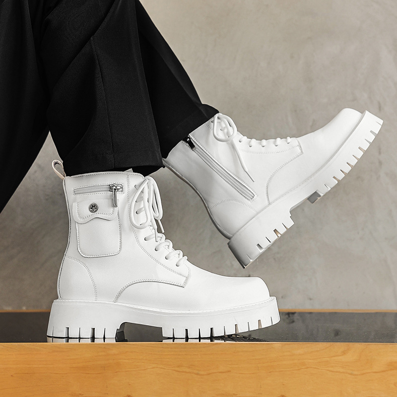 Street Fashion Men 2025 - 2025 Trend Männer Stiefel Turnschuhe Outdoor