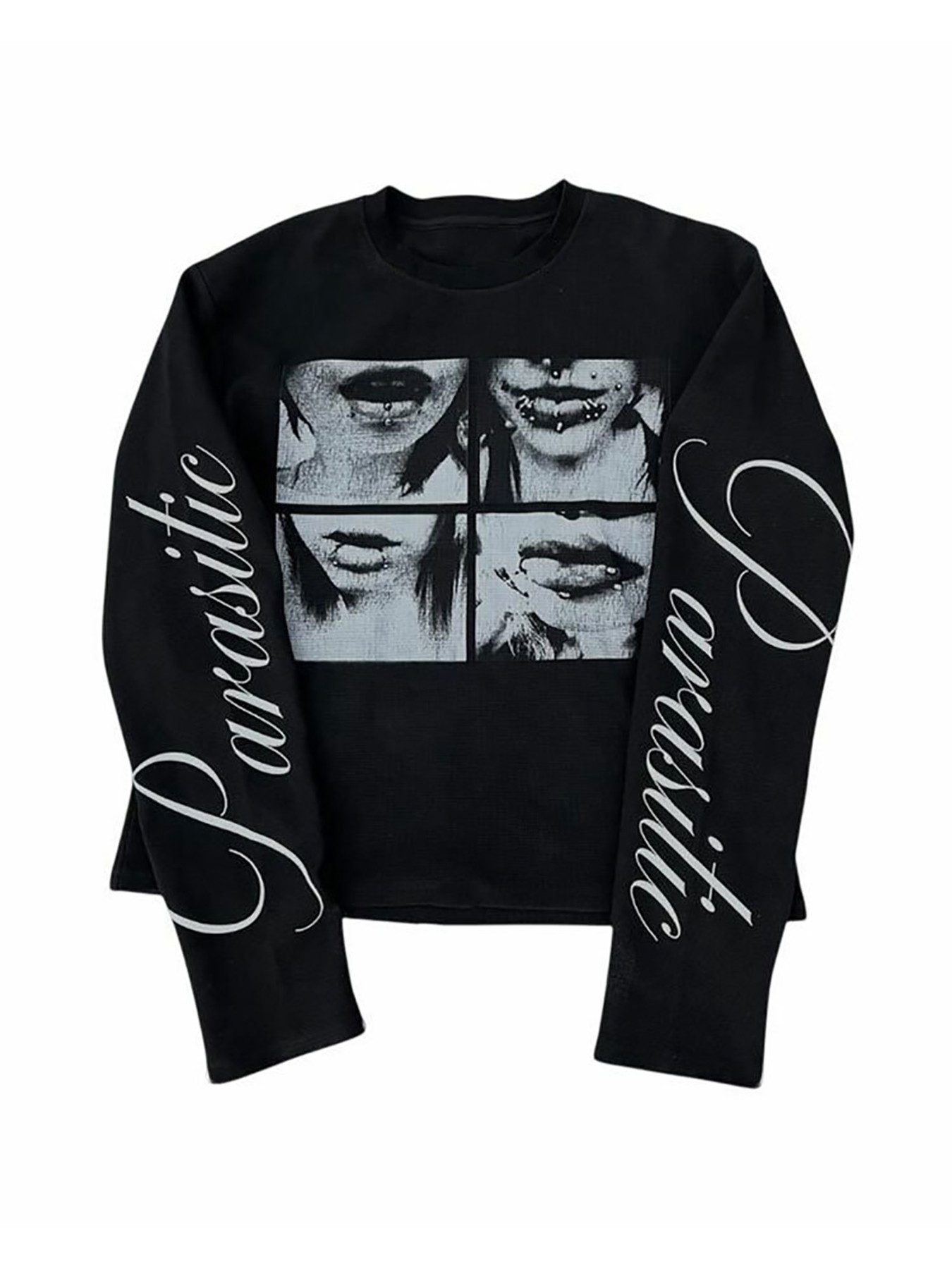 Street Fashion Y2K - Herbst- und Winter-T-Shirt im Gothic-Stil mit