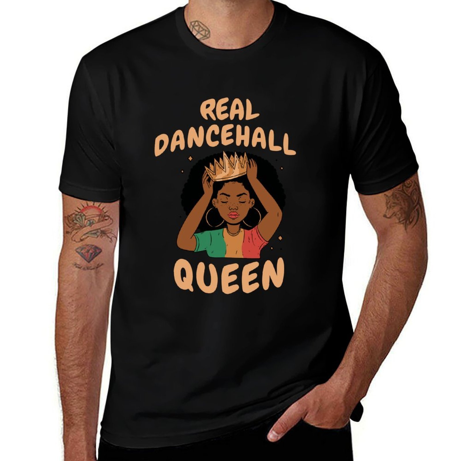 Queen Street Fashion - Echtes Dancehall Queen T-Shirt Street Fashion