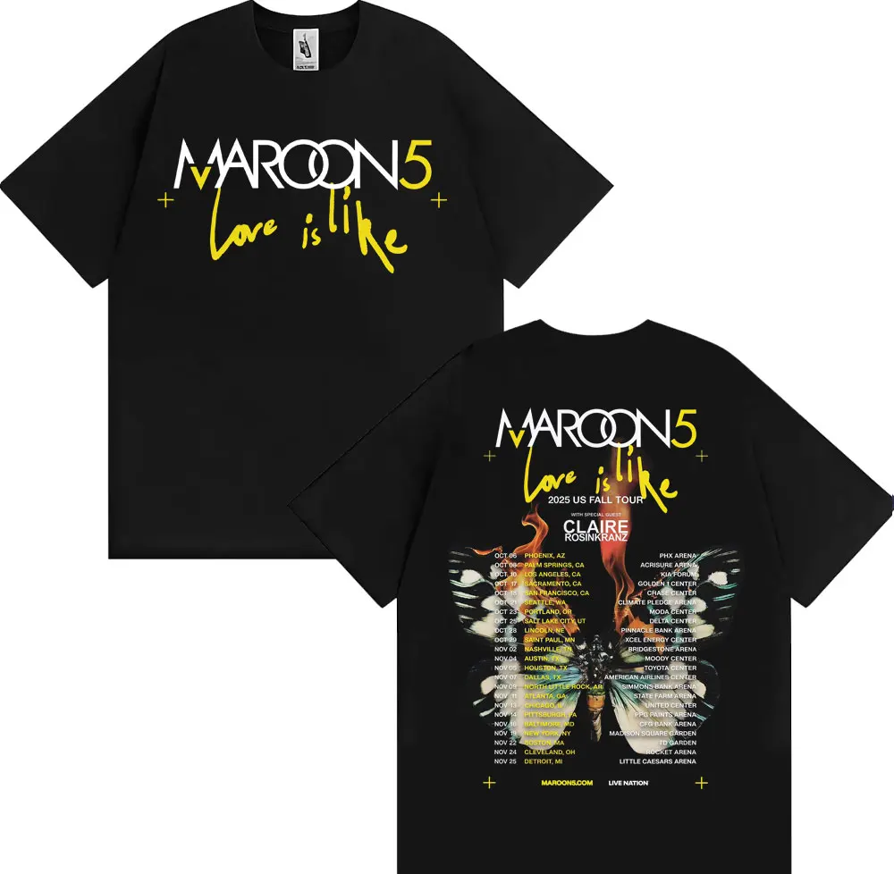 Band Maroon 5 Love Is Like US  – Street Fashion Men 2025 Bewertung und Preis