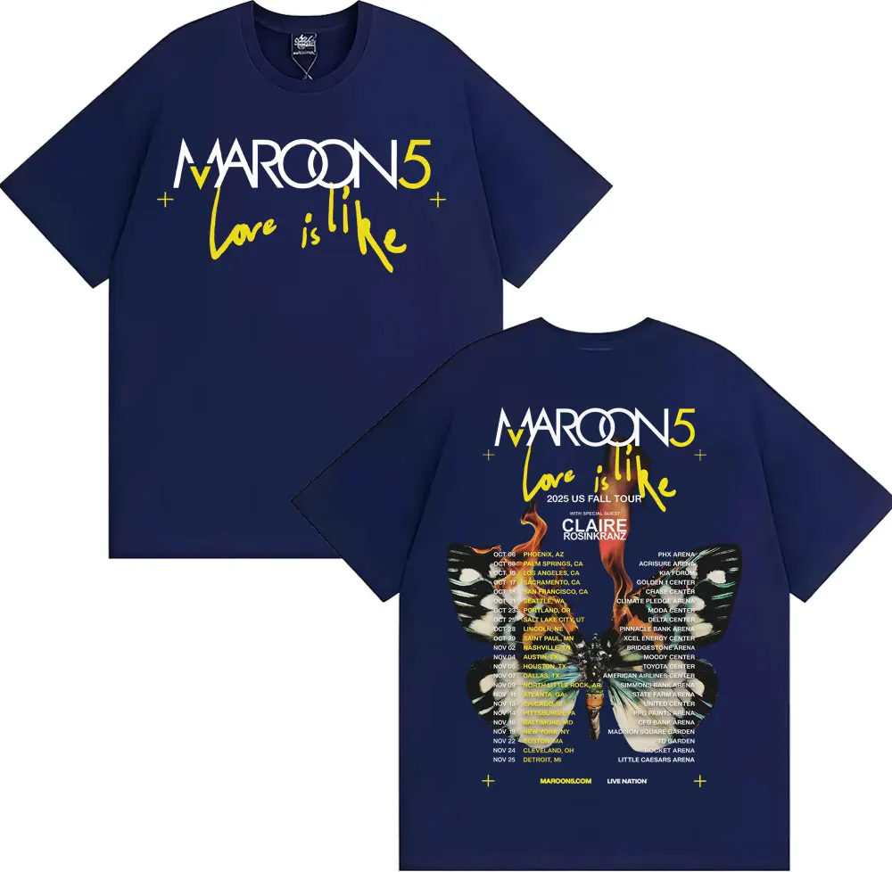 Band Maroon 5 Love Is Like US  – Street Fashion Men 2025 Bewertung und Preis