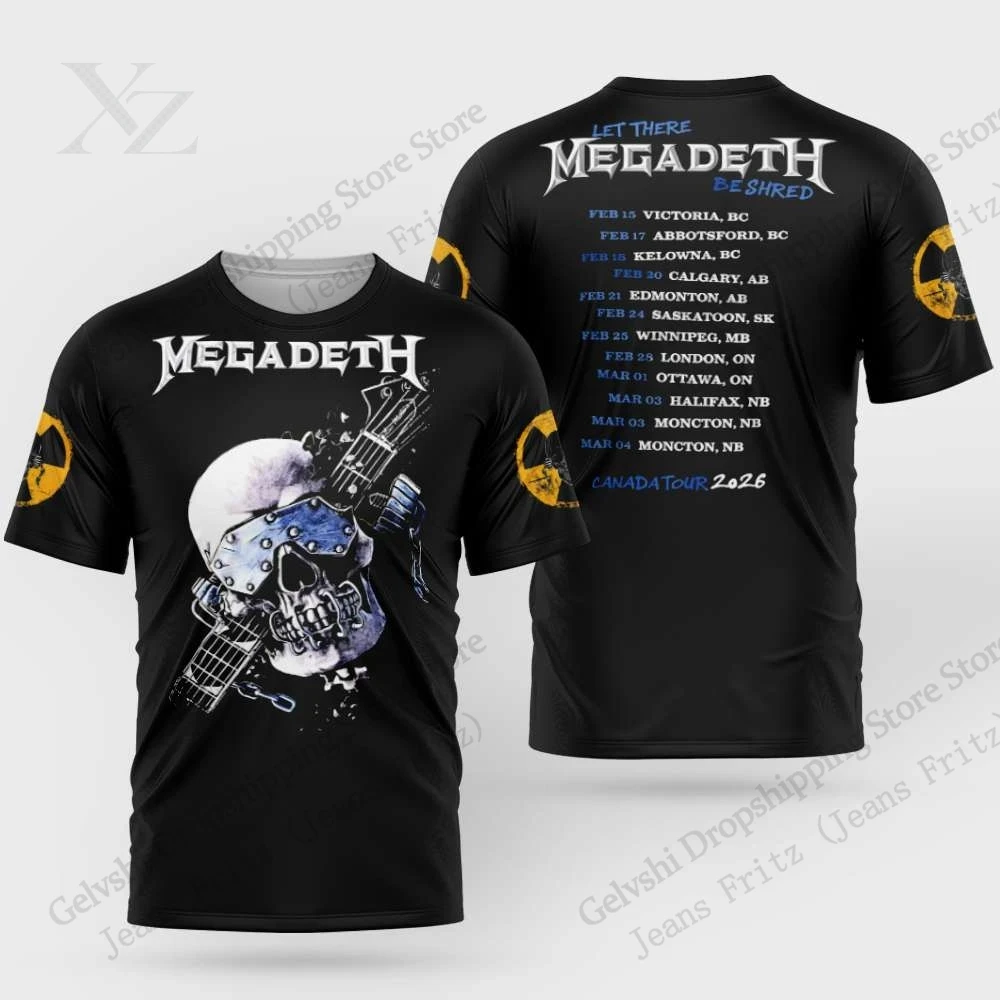 Hip Hop Rock Megadeth Band Kan – Street Fashion Canada Bewertung und Preis