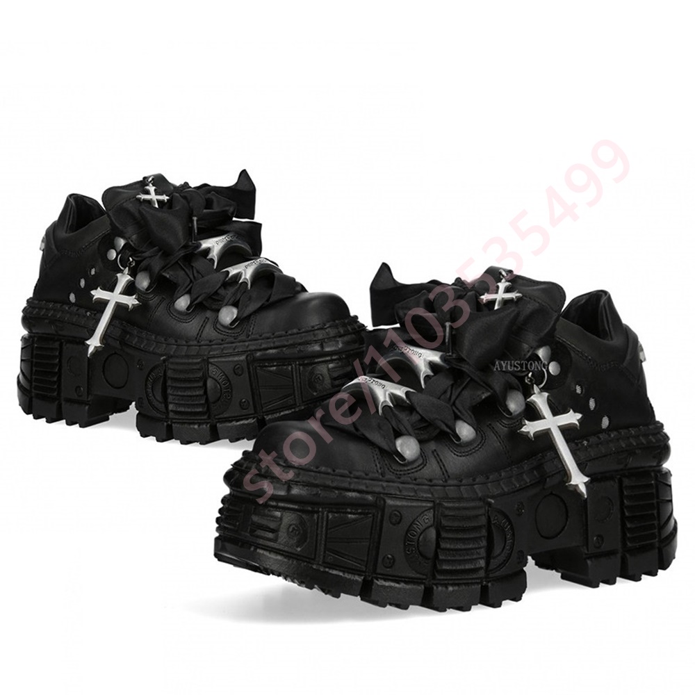 Robuste Punk-Metall-Nieten-Sti – Street Fashion Y2K Bewertung und Preis