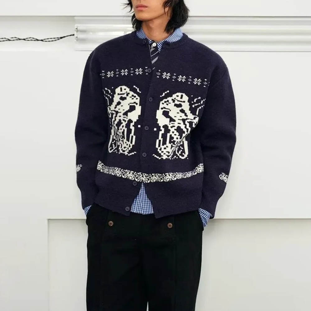 Herbst Neue Männer Y2k Grafik  – Street Fashion Men 2025 Bewertung und Preis