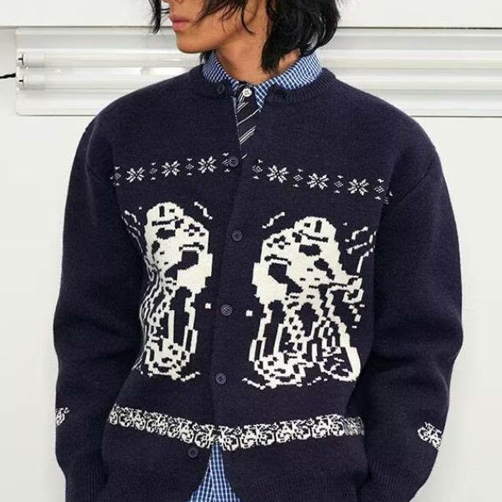 Herbst Neue Männer Y2k Grafik  – Street Fashion Men 2025 Bewertung und Preis